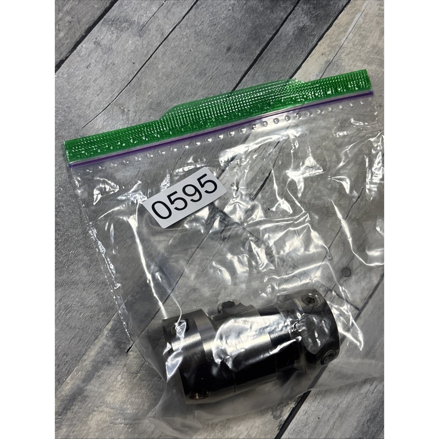 TiMed A-805 Titanium Sliding Tube Clamp Adapter with Pyramid Receiver Combo