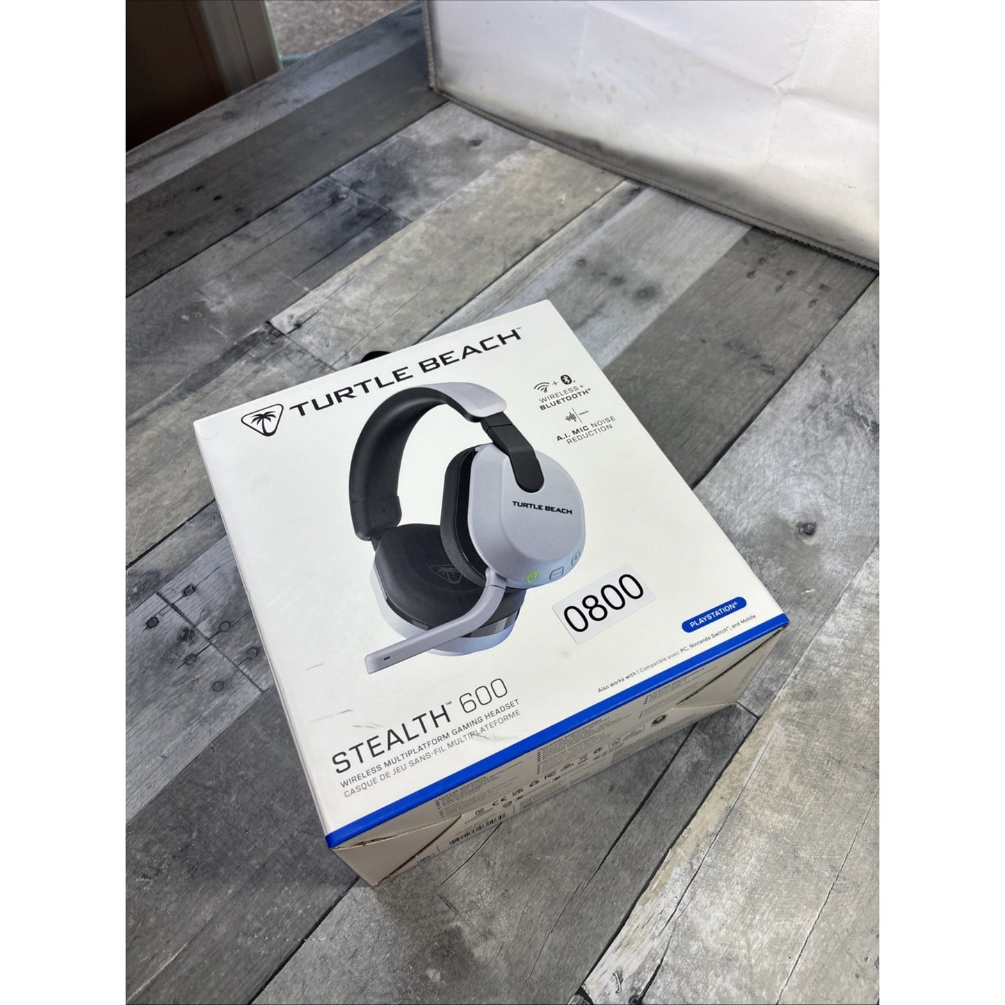 Turtle Beach Stealth 600 Gen 3 Wireless Headset for PlayStation - White