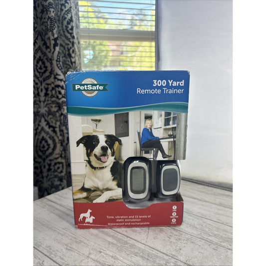 PetSafe 300 Yard Remote Trainer Collar PDT00-16117 Collar Medium Large Dogs NEW