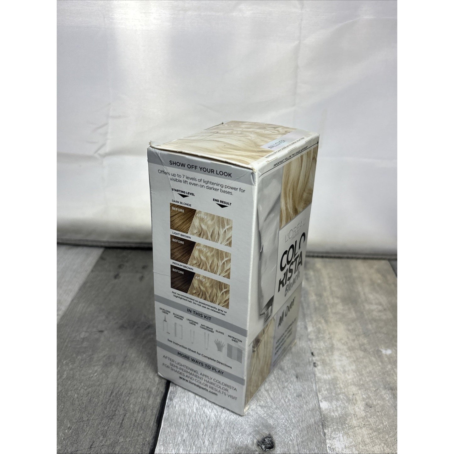 New L'OREAL Colorista Bleach Hair Elixir All Over, 50ml