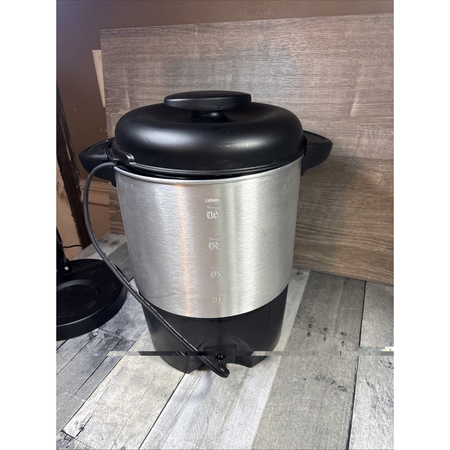 Hamilton Beach 40514R 40 Cup Dispensing Coffee Urn - Black/ Stainless Steel