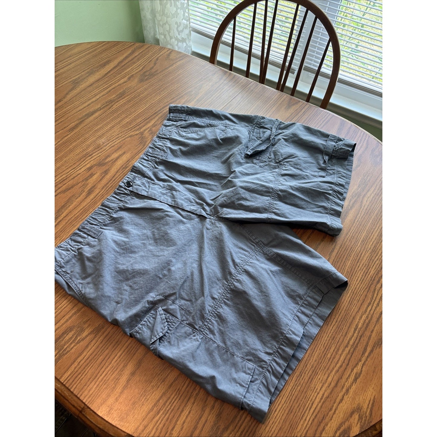Polo Ralph Lauren Classic Fit Men Gray Cargo Shorts Size 48 Military Utility