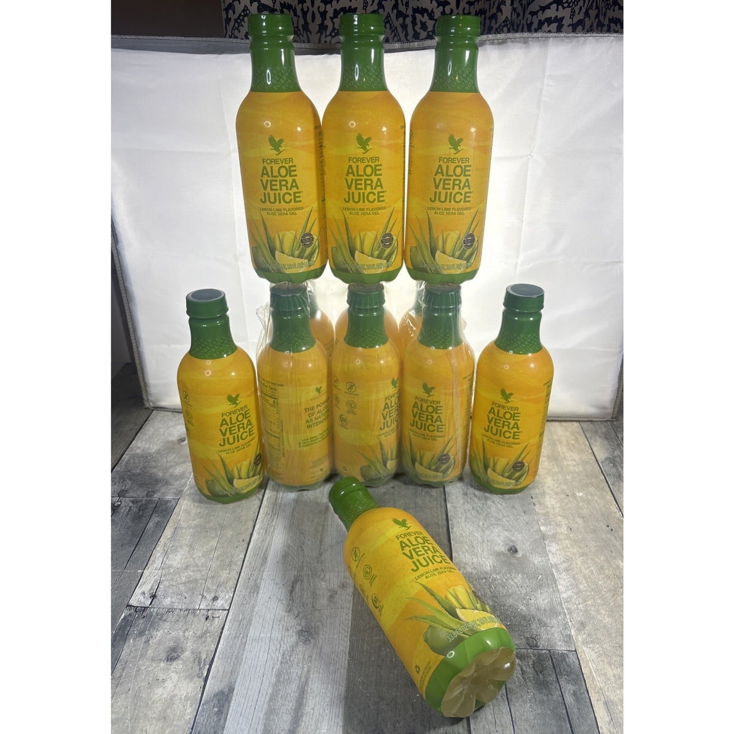 12 Forever Living Aloe Vera Juice 1 Liter Each ENERGY WELLNESS /Halal / Organic