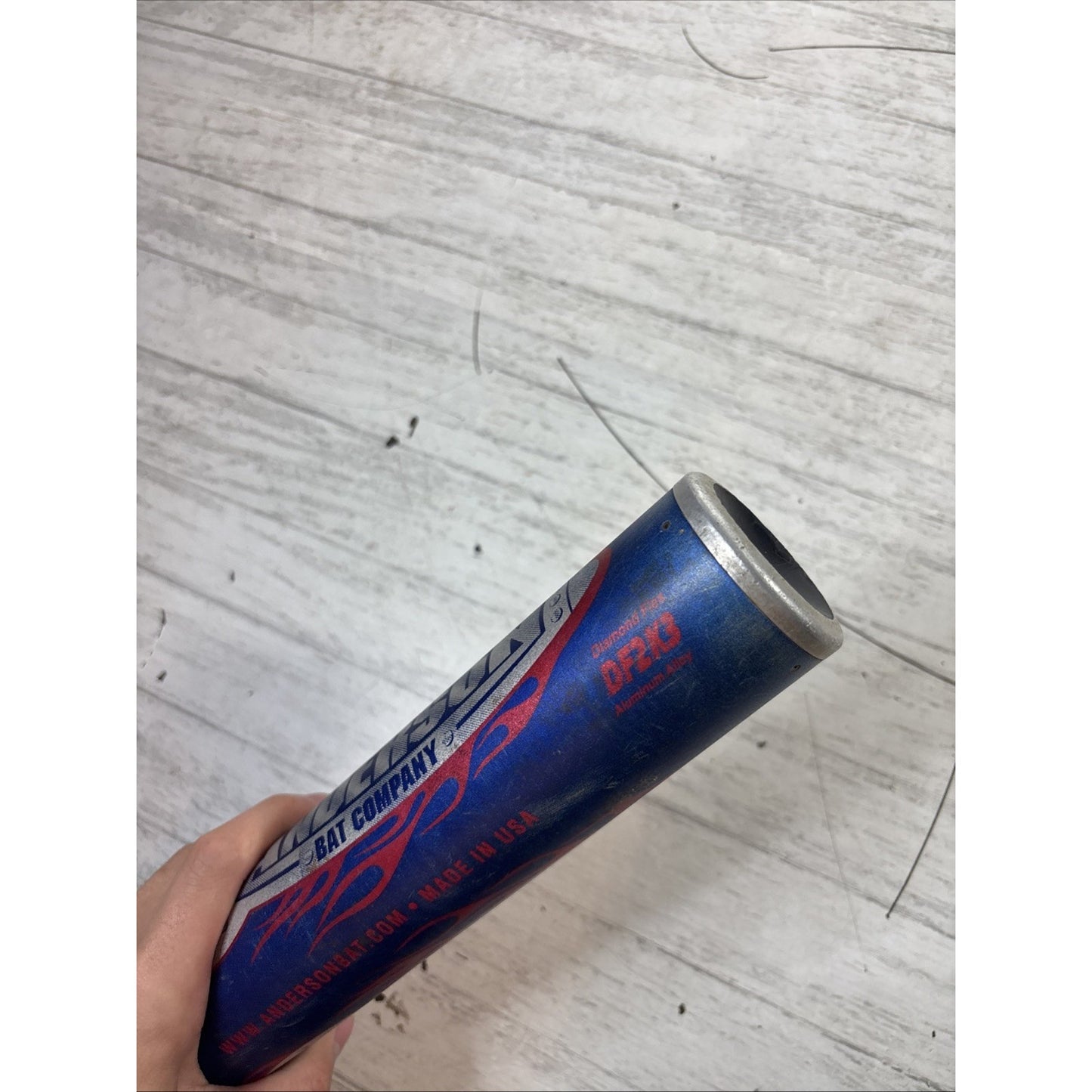 Anderson Rocket Tech Fastpitch Softball Bat DF2K3 30” (30 Inch) Red & Blue