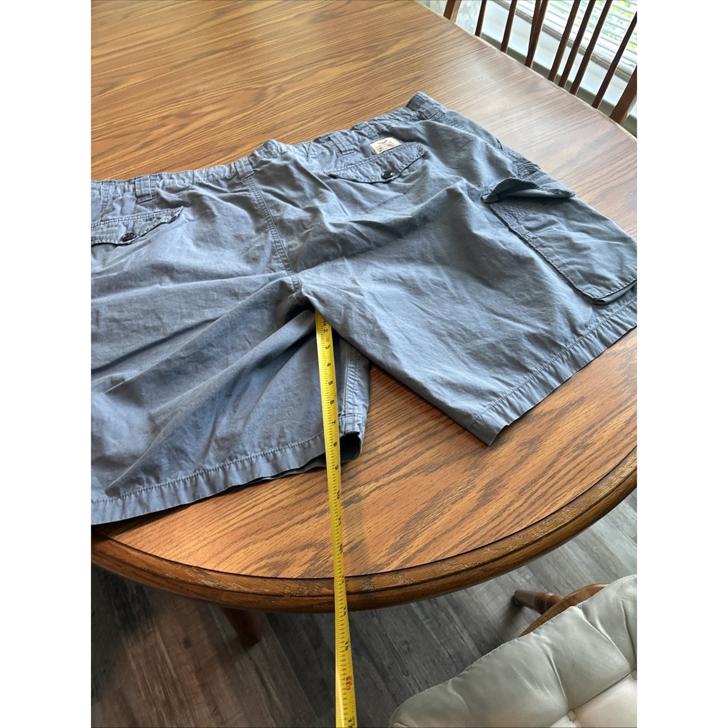 Polo Ralph Lauren Classic Fit Men Gray Cargo Shorts Size 48 Military Utility