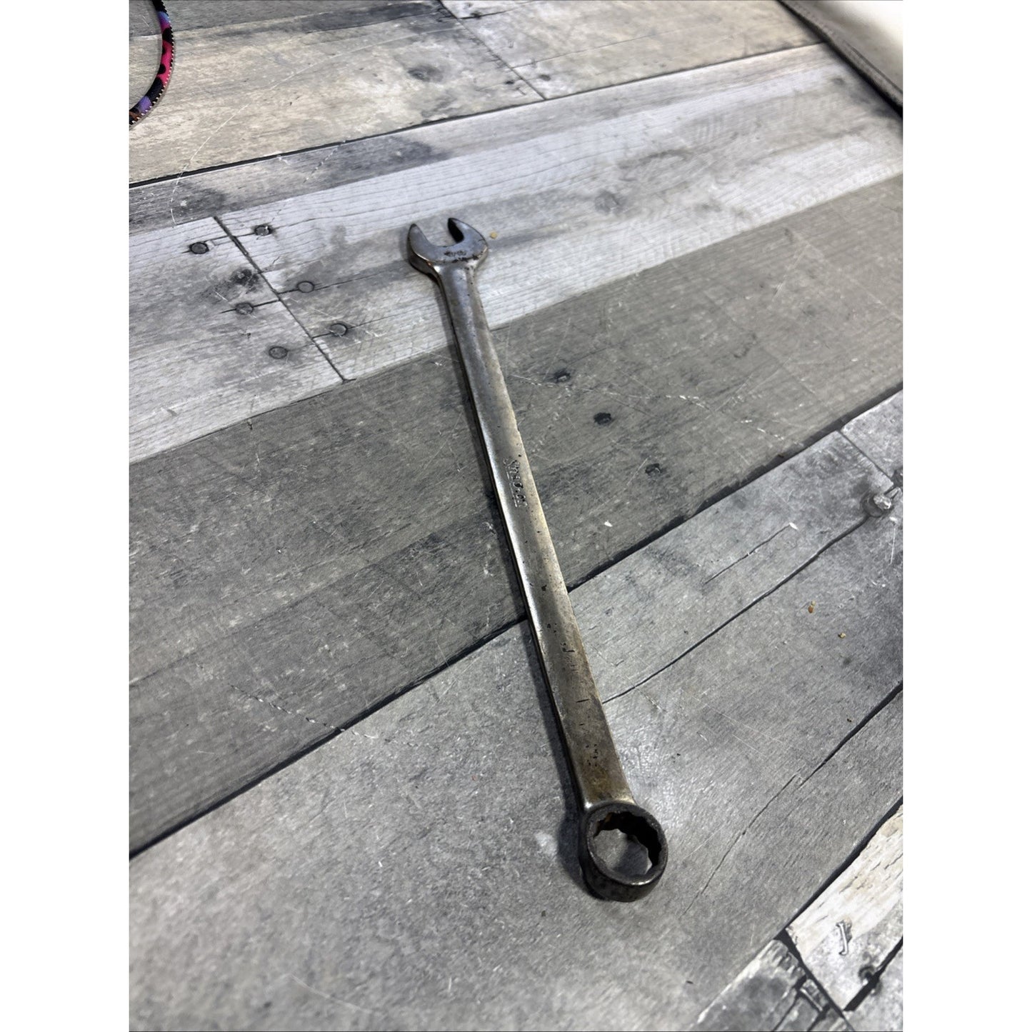 Snap on 9/16" SAE Extra Long 12 Point Combination Wrench OEXL18 USA