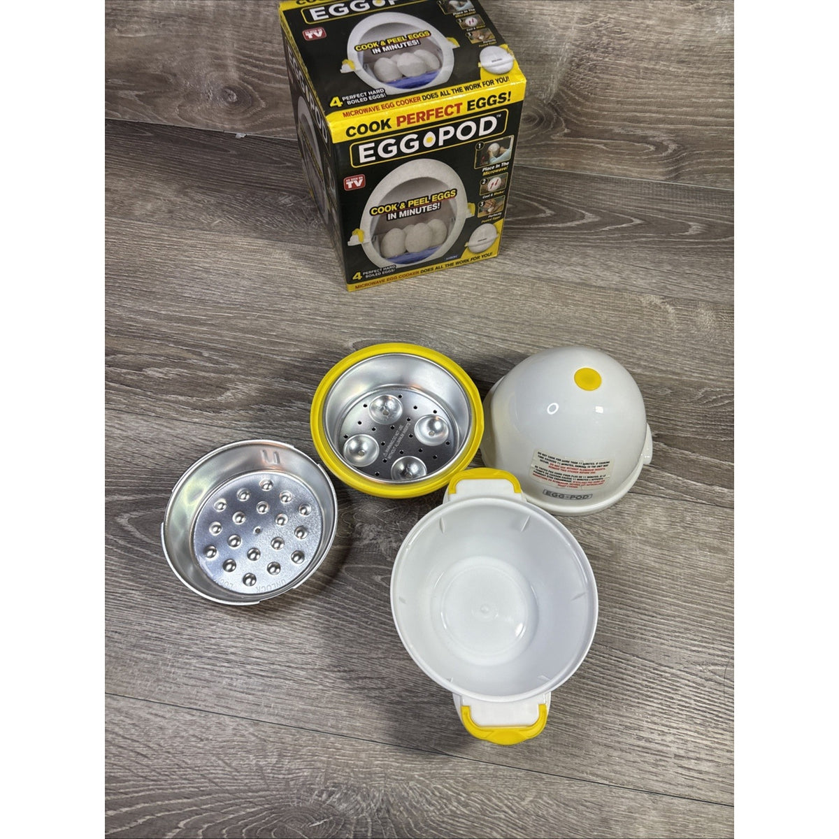 Egg Pod Microwave Oven Cooker W/ Box - As seen on TV