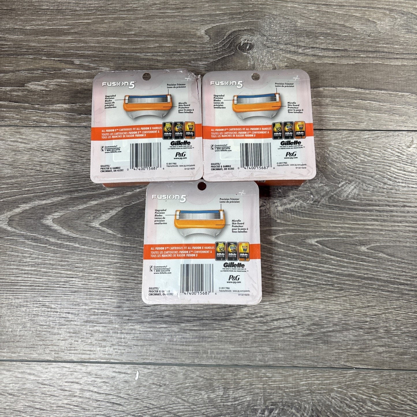 Gillette Fusion Power Razor Blades, 3 Pack 12 Cartridges