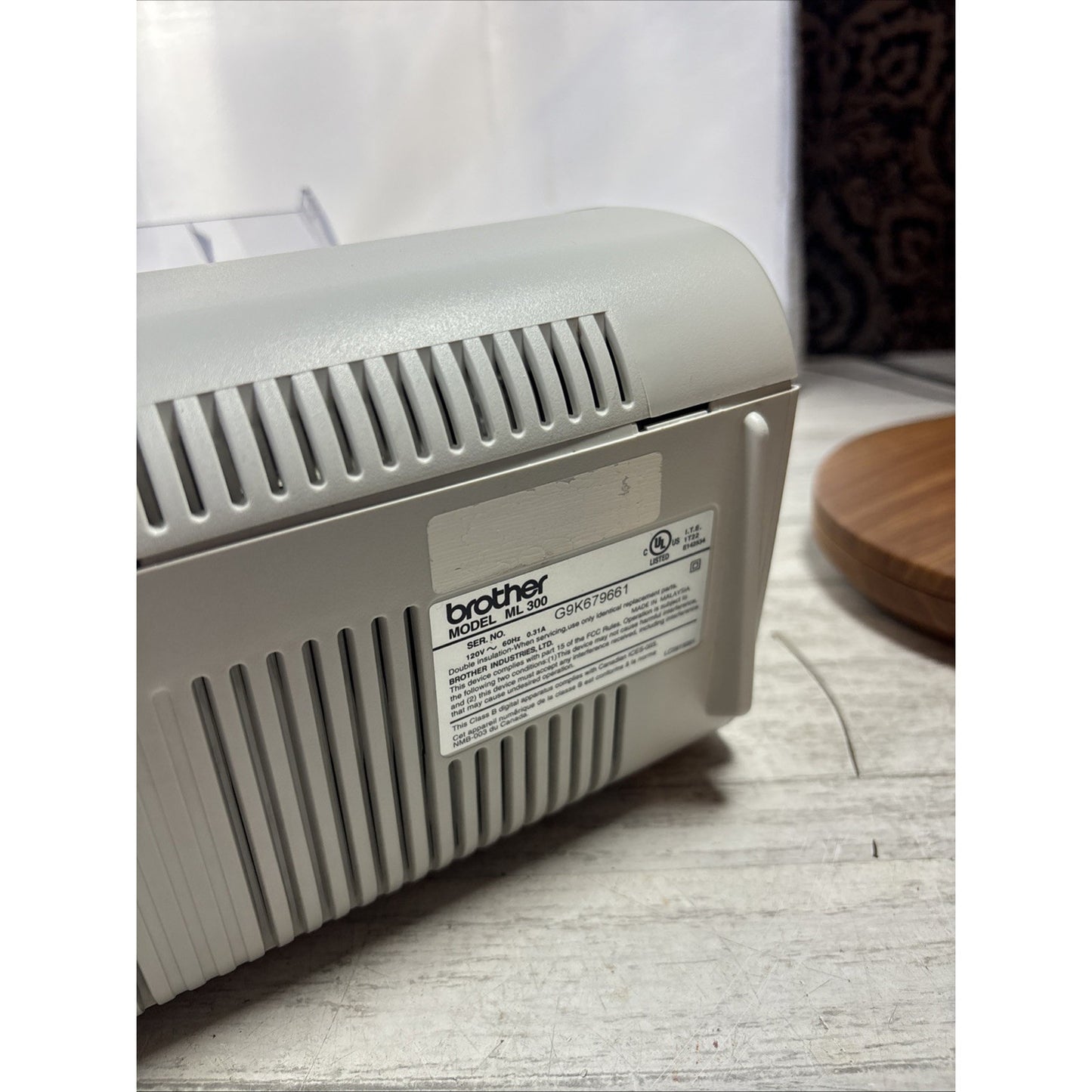 Brother ML-300 Electronic Dictionary Typewriter~Tested and Working