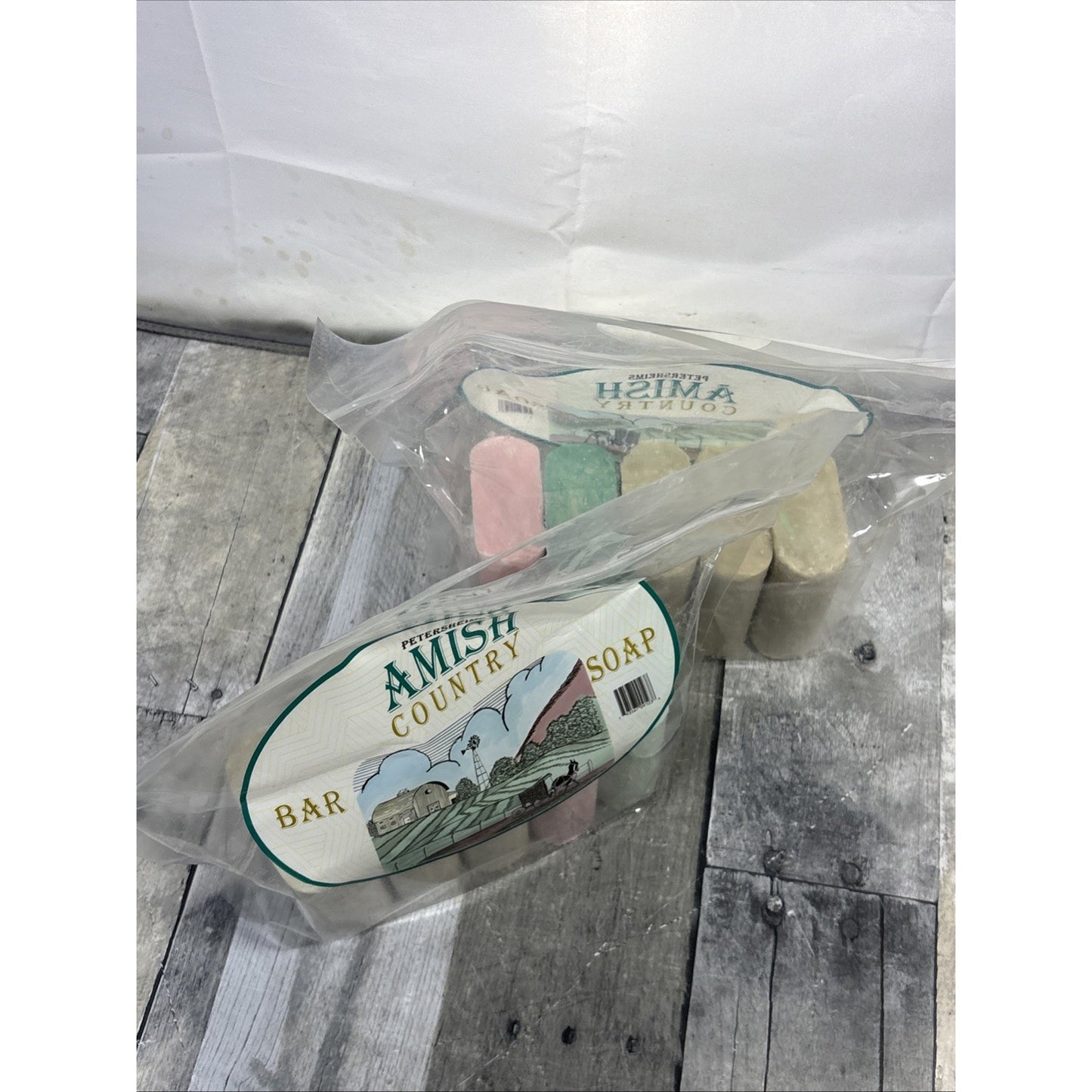 Amish Country Natural Bar Soap (10 Bars) - 2 Bag Double Deal - VEGAN USA TN MADE