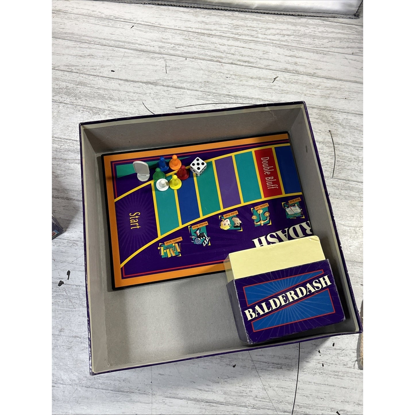 Balderdash Board Game 2003 Mattel The Classic Bluffing Game - 100% COMPLETE