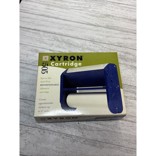 XYRON 505 Replacement Adhesive Cartridge New Open Box Acid-Free Repositionable