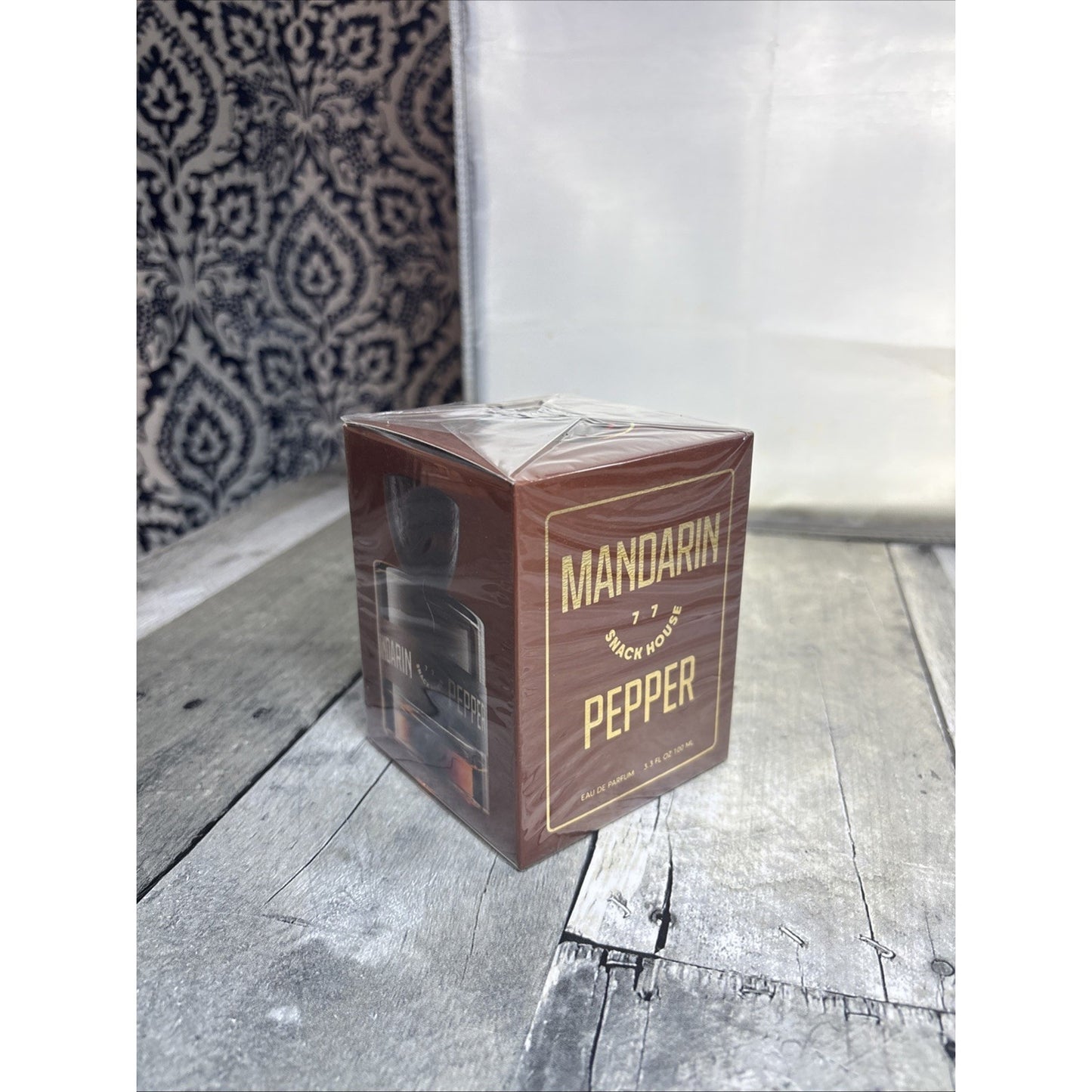 SNACK HOUSE MANDARIN PEPPER 3.3 fl oz 100ml MEN'S EDP EAU DE PARFUM - Sealed