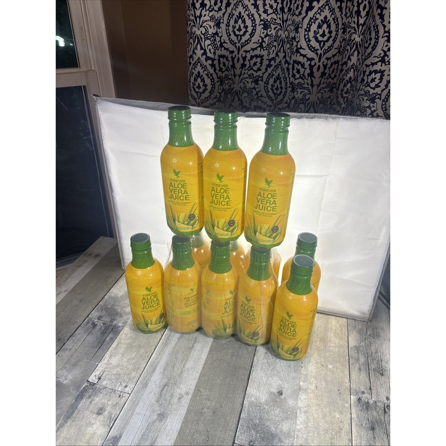 12 Forever Living Aloe Vera Juice 1 Liter Each ENERGY WELLNESS /Halal / Organic