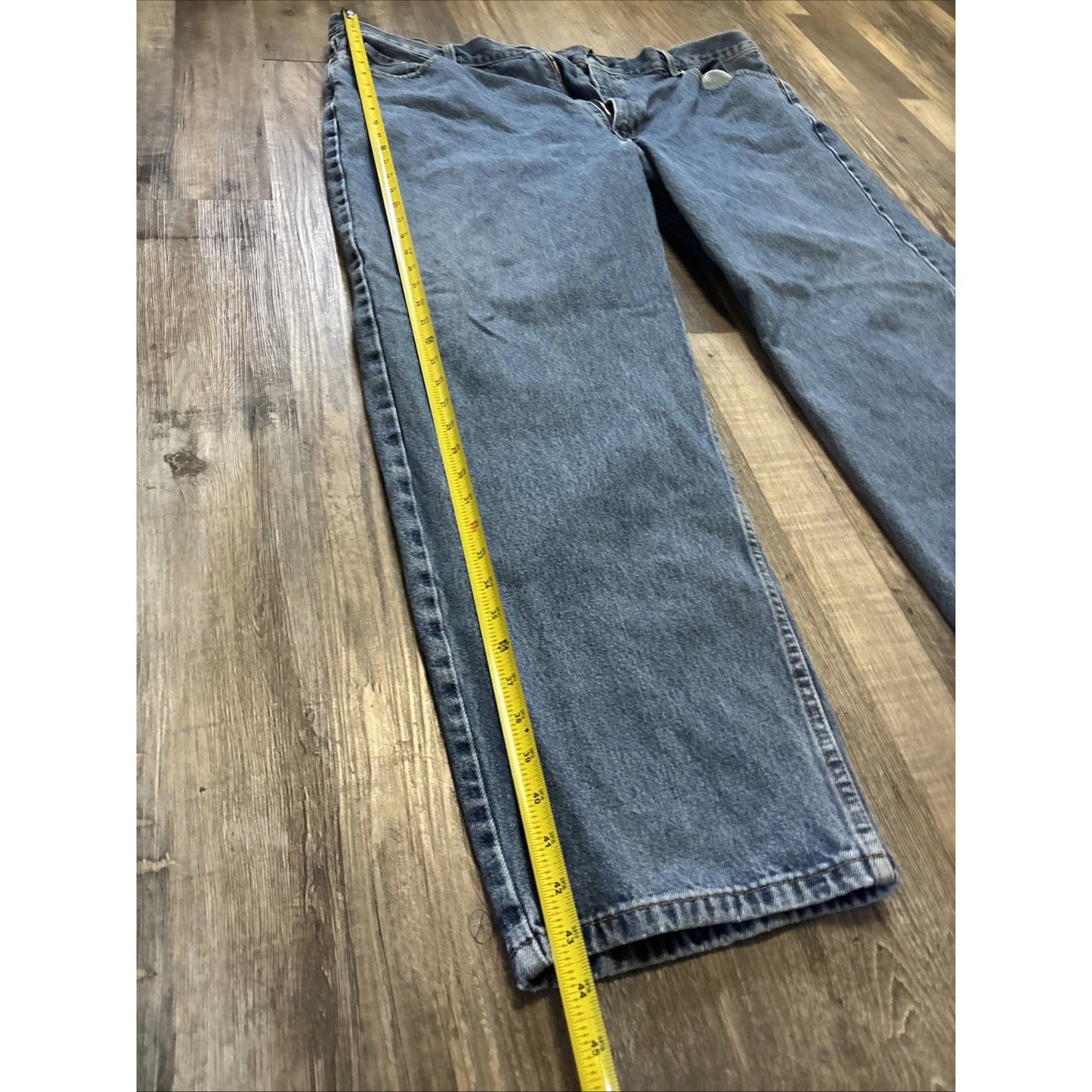 Levis 550 Relaxed Fit Jeans Mens 46x32 Medium Wash Blue Denim 100% Cotton