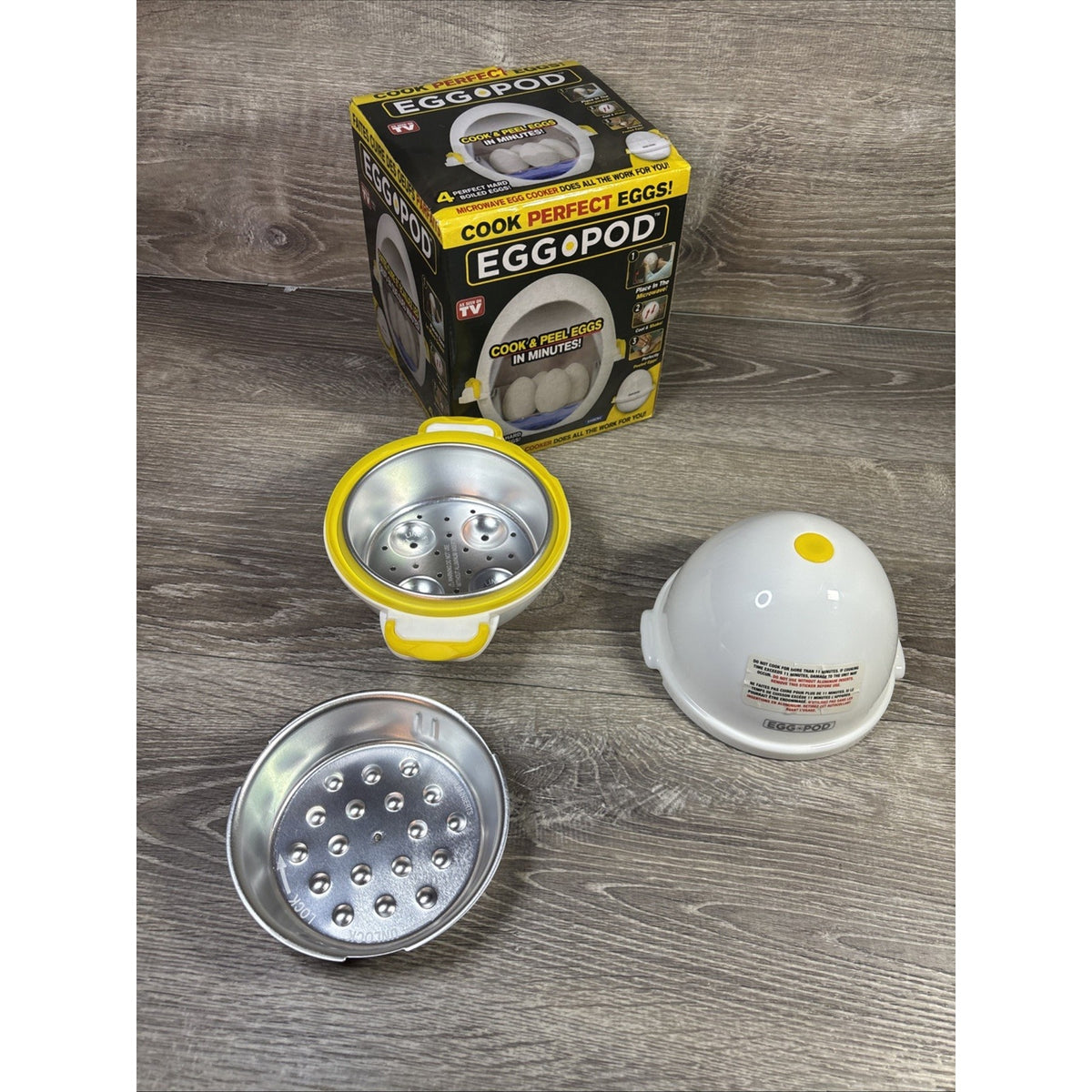Egg Pod Microwave Oven Cooker W/ Box - As seen on TV