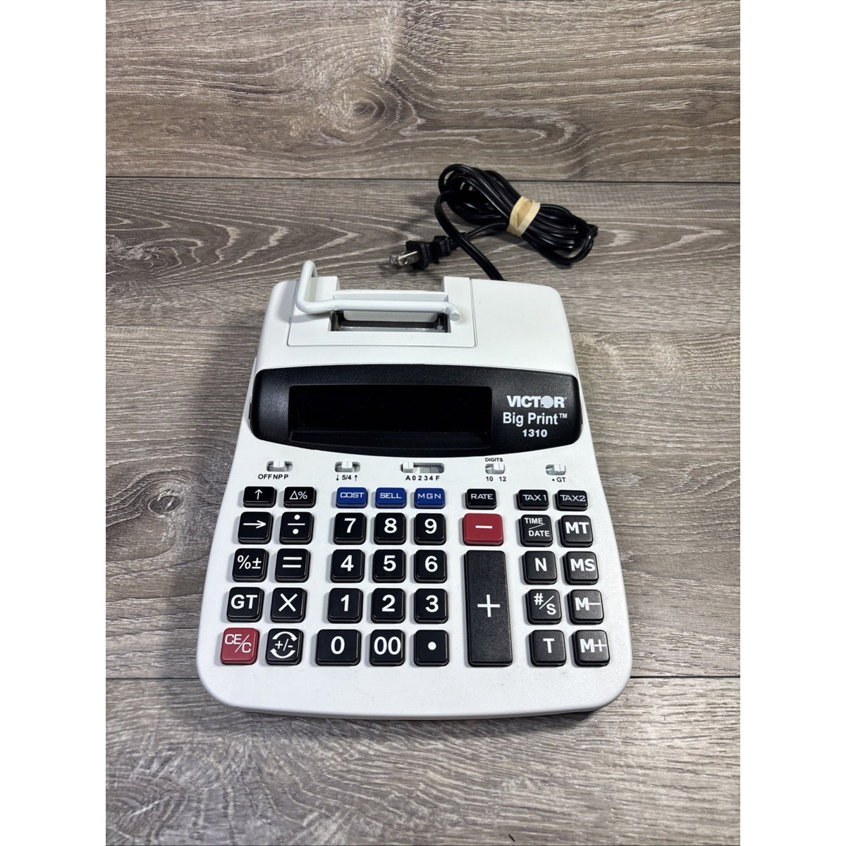 VICTOR 1310 Big Print Commercial Thermal Printing Calculator - White