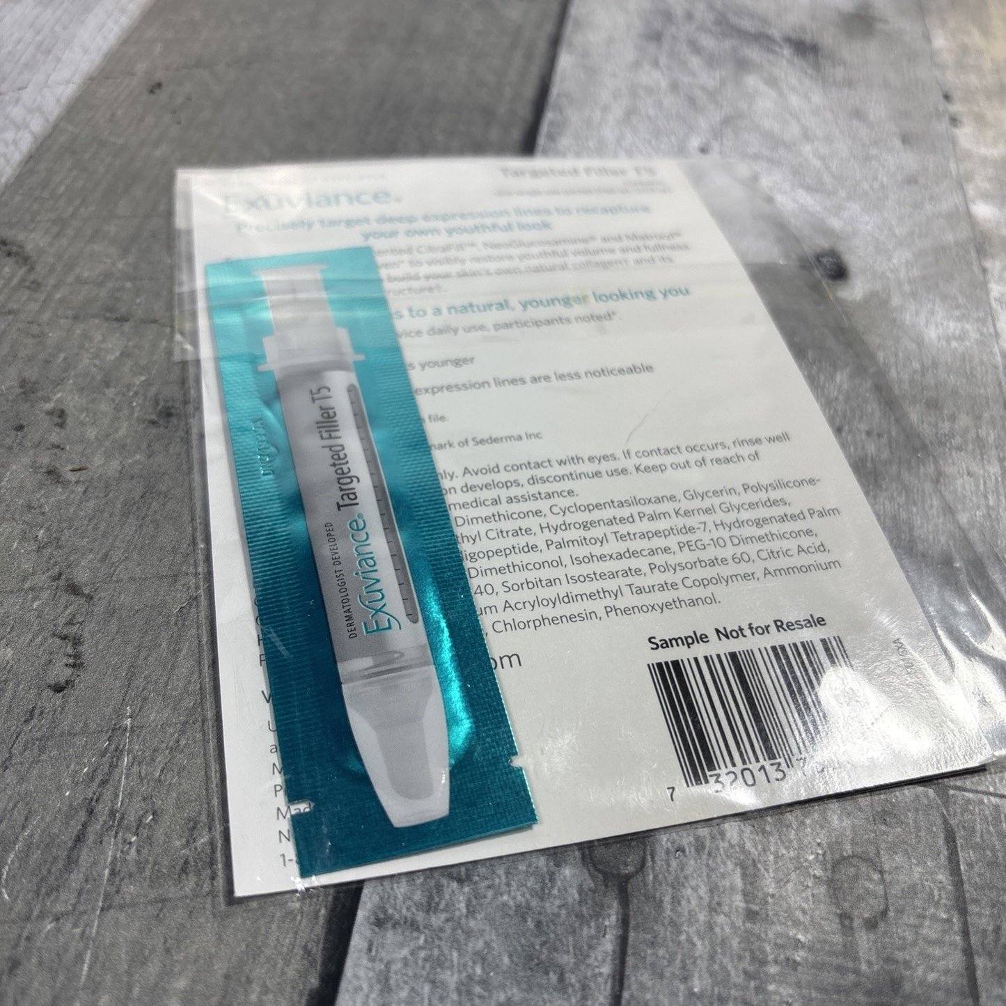Exuviance Dermatologist Developed Targeted Filler T5 Sample Size - Sealed New