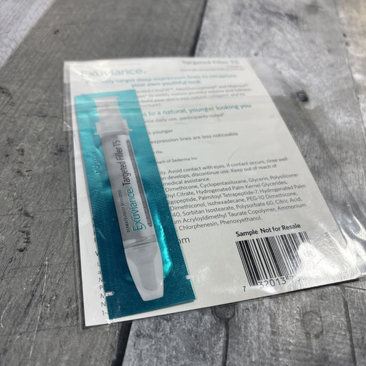 Exuviance Dermatologist Developed Targeted Filler T5 Sample Size - Sealed New