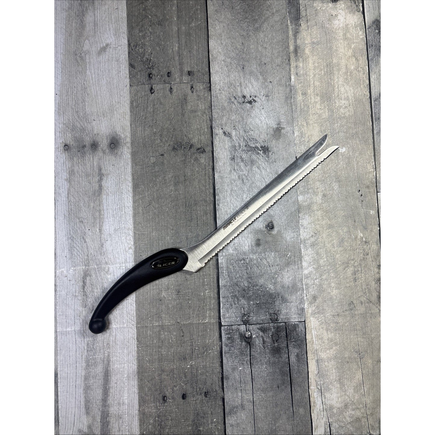 MIRACLE BLADE III THE PERFECTION SERIES KNIFE SERRATED EDGE ALL PURPOSE SLICER