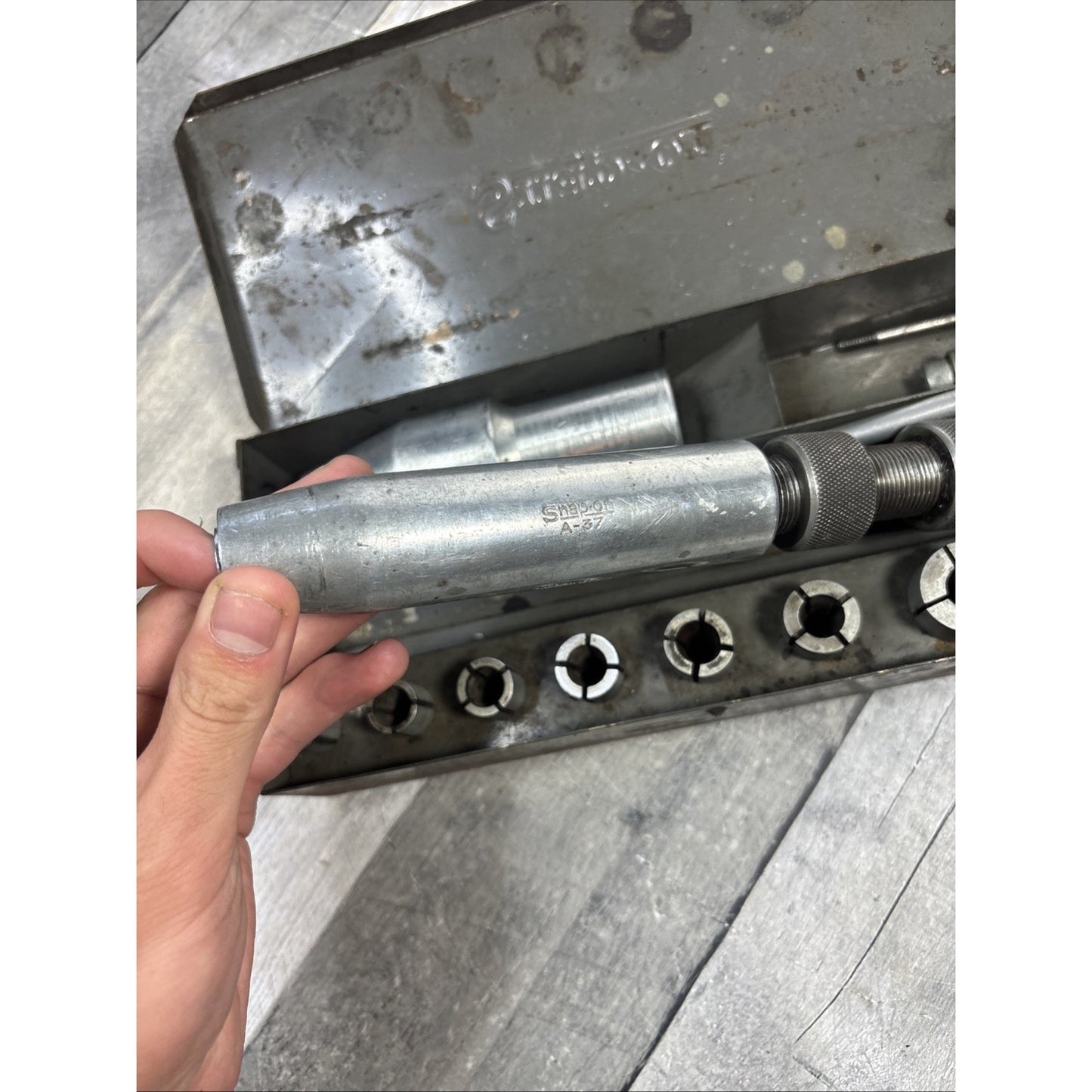 Snap-On A-37-A Clutch Alignment Tool Set in Metal Case