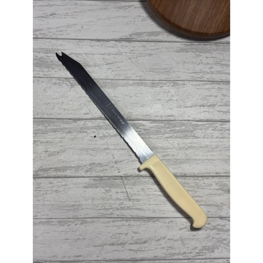 Hi Temp USA Boning/Gutting Filet Knife with Gut Hook & Serrated Blade - Vintage