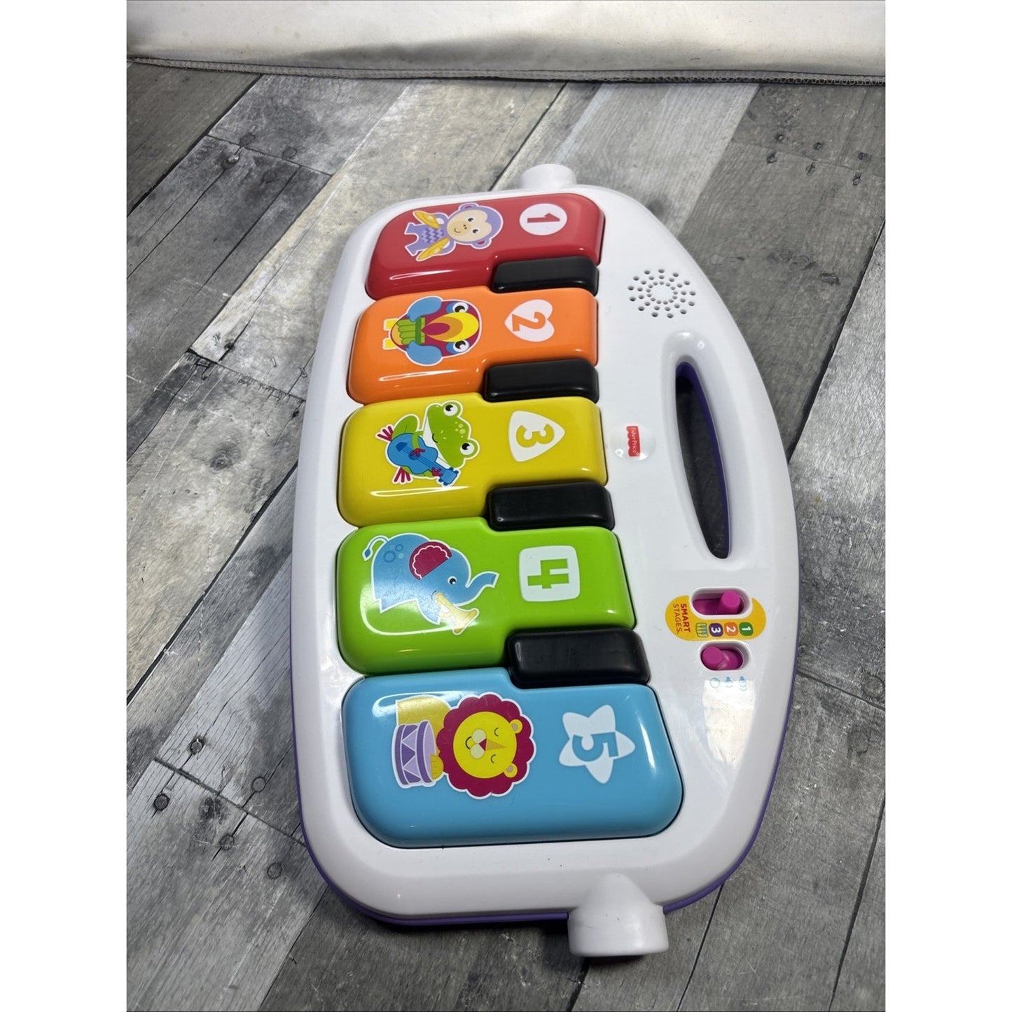 Red Fisher Price Deluxe Kick and Play Gym Replacement Piano Keyboard Tested