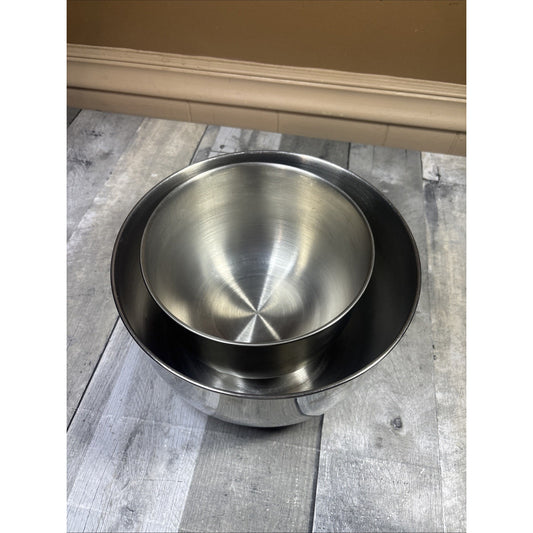 Sunbeam Mixmaster Heritage Series 2346 2350 2353 2354 Stainless Mixing Bowl Set