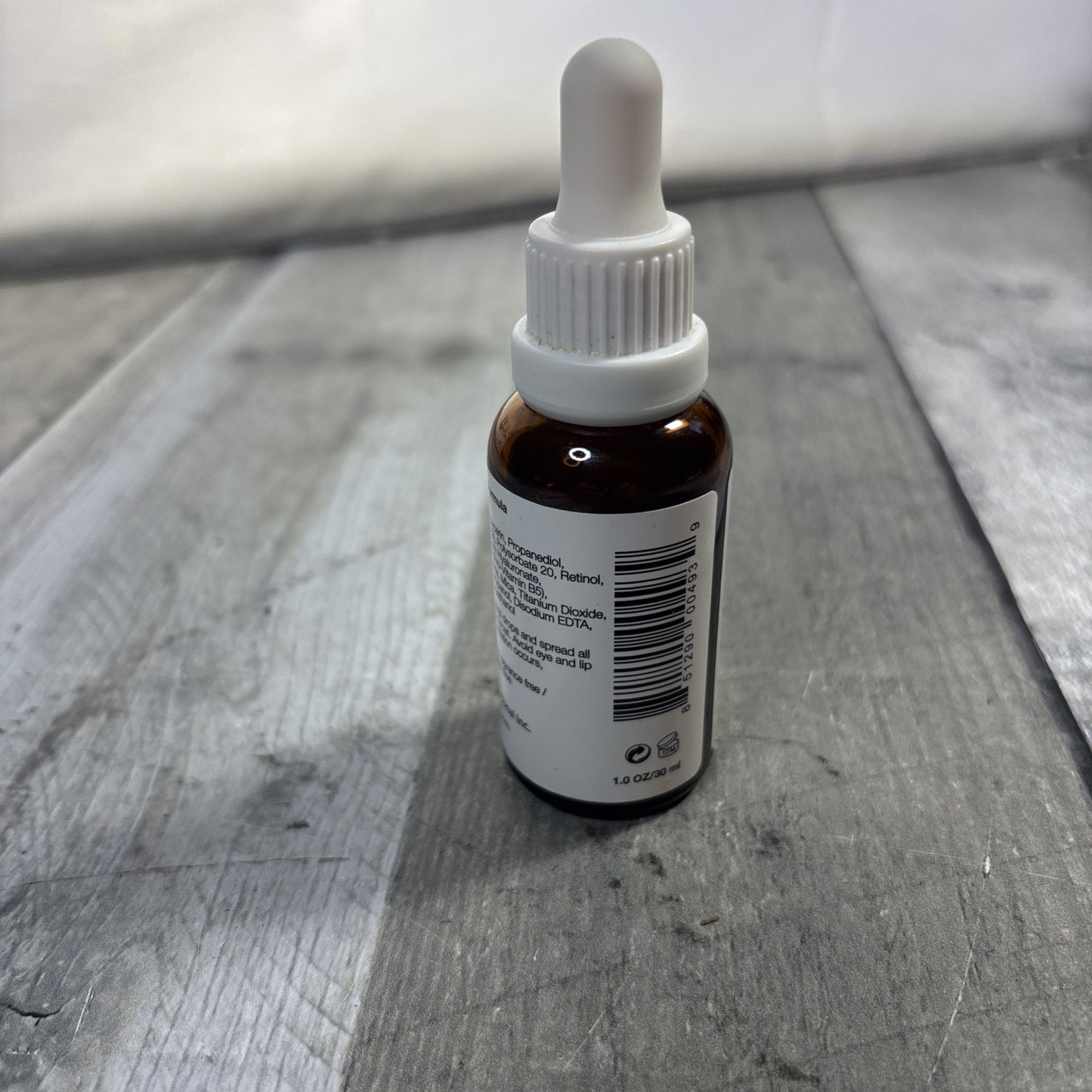 Skin Nutrition Botanicals Double Strength Retinol Night Repair Serum Dropper 1oz