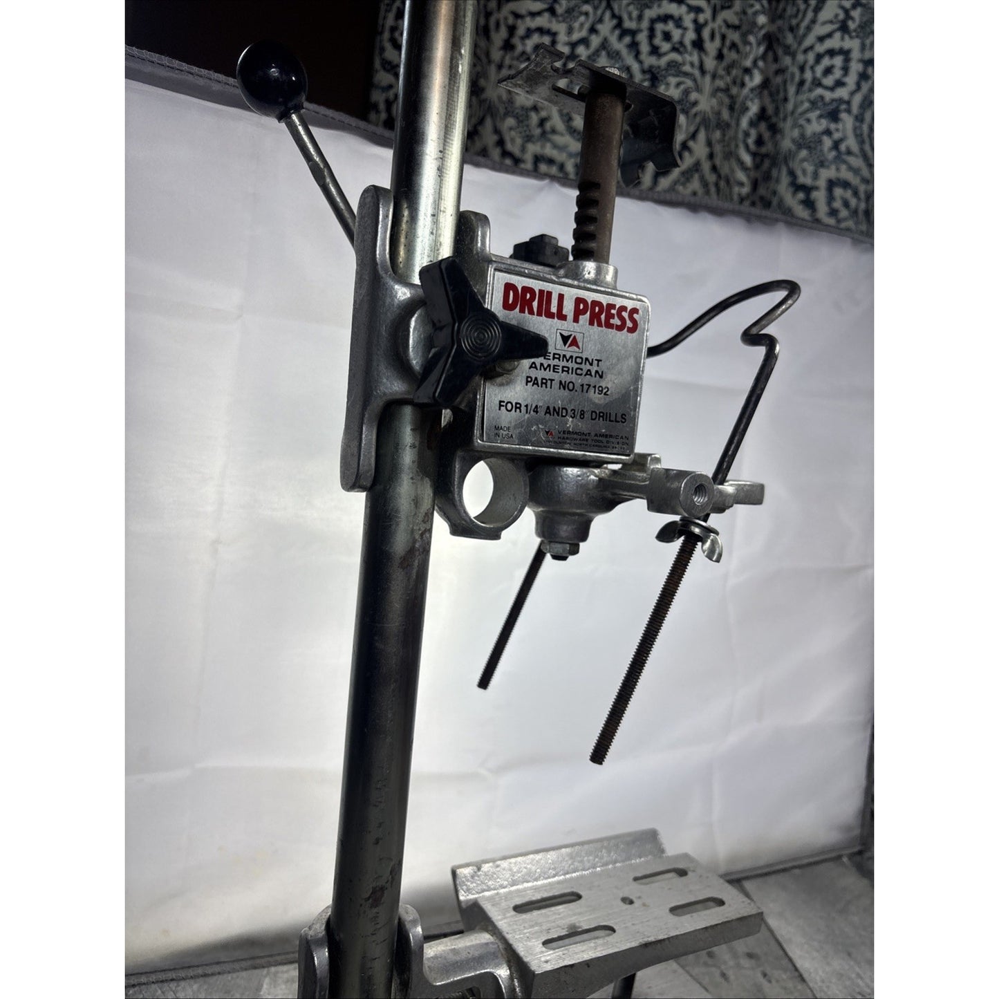 Vermont American #17192 for 1/4" and 3/8" Drills - Drill Press Stand