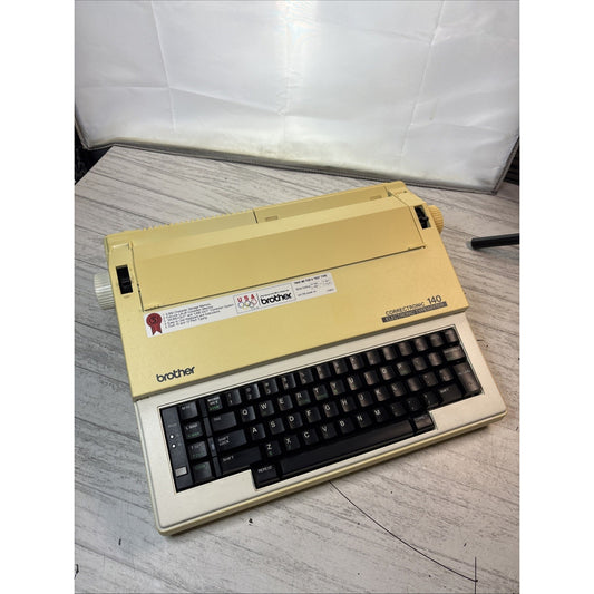 Brother Correctronic 140 Electronic Typewriter - Tested Works