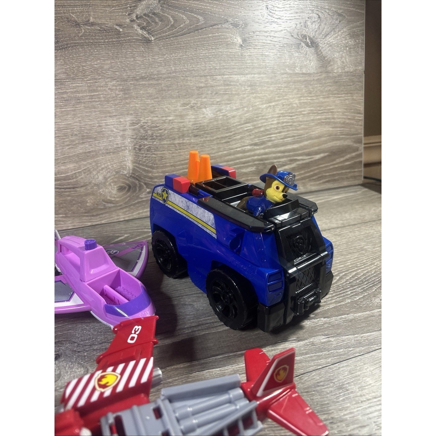 Lot of 11 Paw Patrol Vehicles & Figures Spin Master