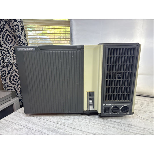 Bionaire F-150 S Air Purifier / Ionizer Tabletop Cleaner - Tested