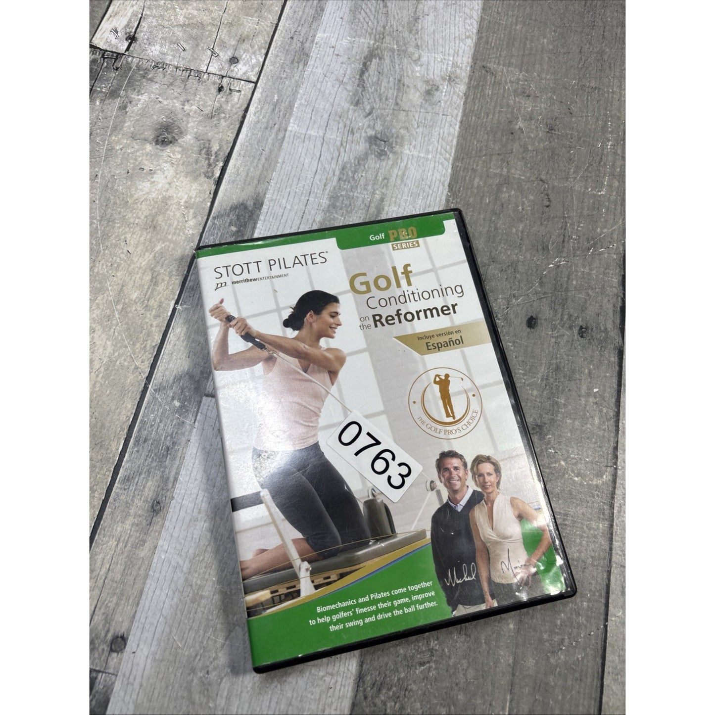 STOTT PILATES: GOLF Conditioning on the Reformer Golf Pro Series VGC Disc Clean