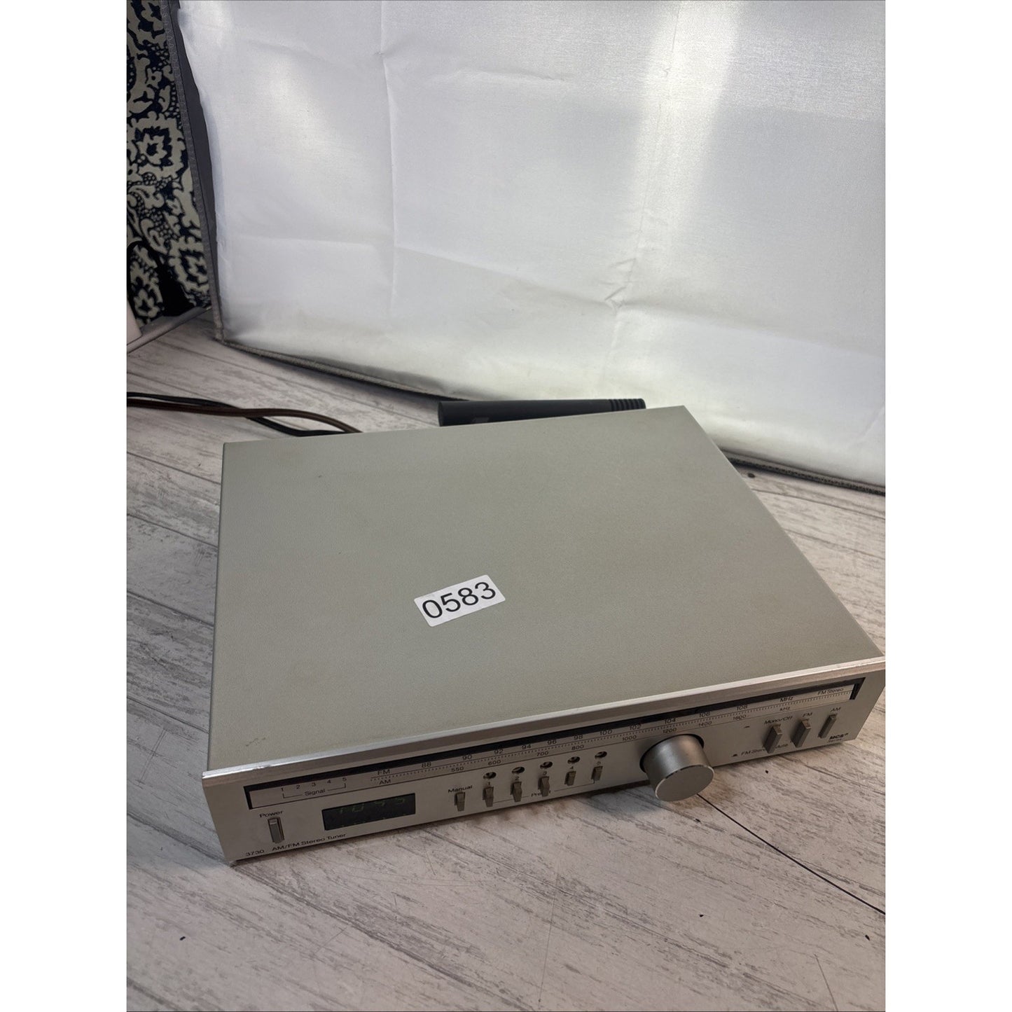 Vintage MCS Series 3730 Mini FM/AM Stereo Tuner Tested And Working!!