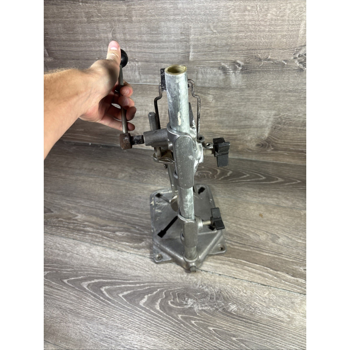 Vintage Craftsman Sears Drill Press Stand 335.25926 Gray Hand Drill Holder