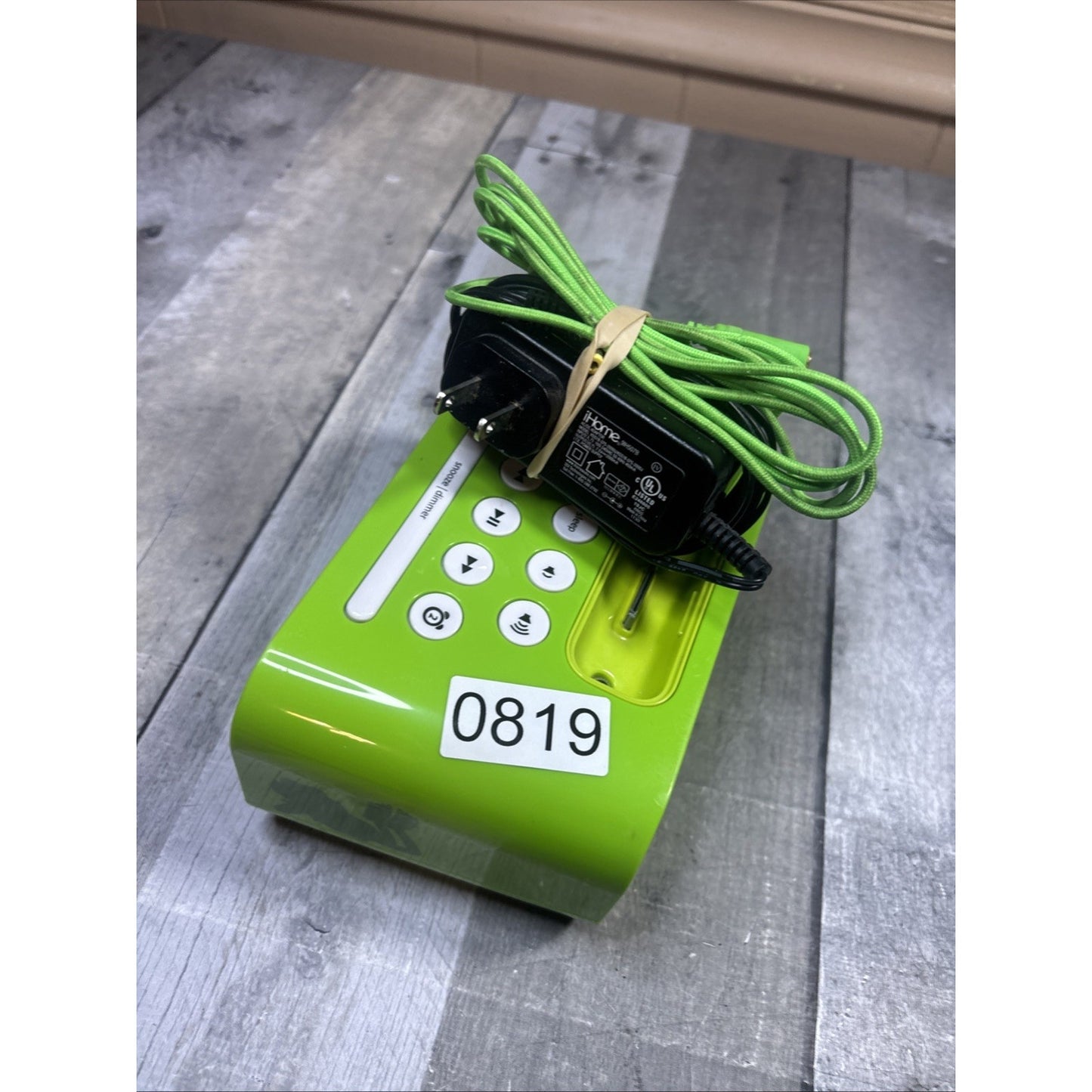 iHome Alarm Clock w/ iPod Dock Kermit DK-H22 RARE Tested & Working w/ Cables