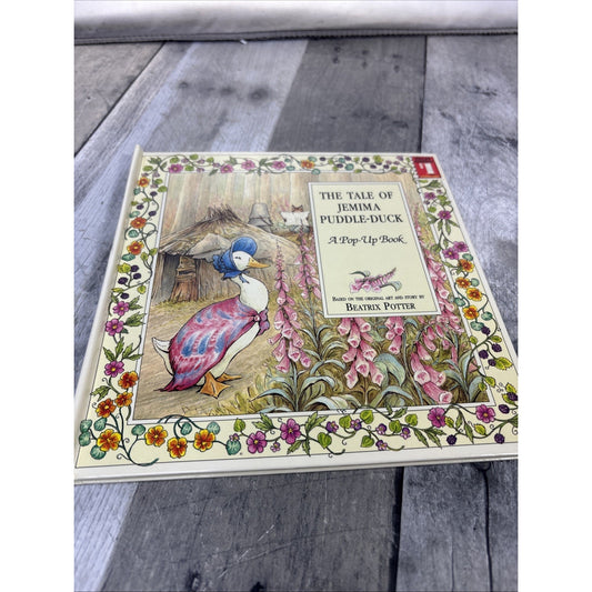 THE TALE OF JEMIMA PUDDLE DUCK - A POP-UP BOOK - Hardcover *Excellent Condition*